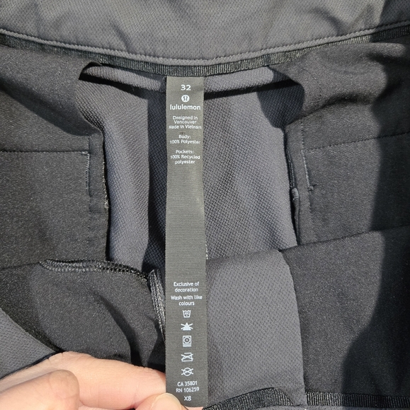 lululemon athletica Men's Size 32 x 32 Slate Gray Pants - Picture 2 of 10